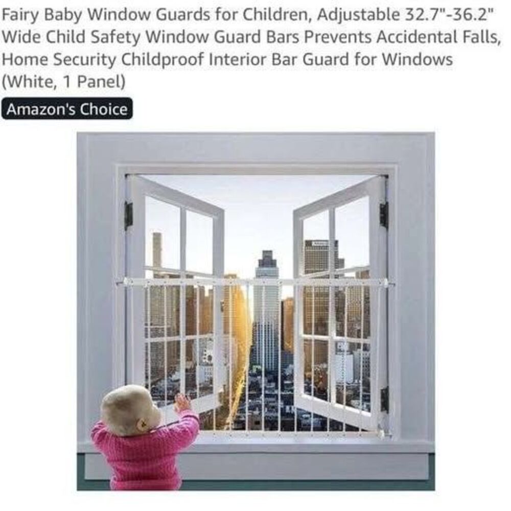 NEW IN BOX Fairy Baby Window Safety Guard!!!